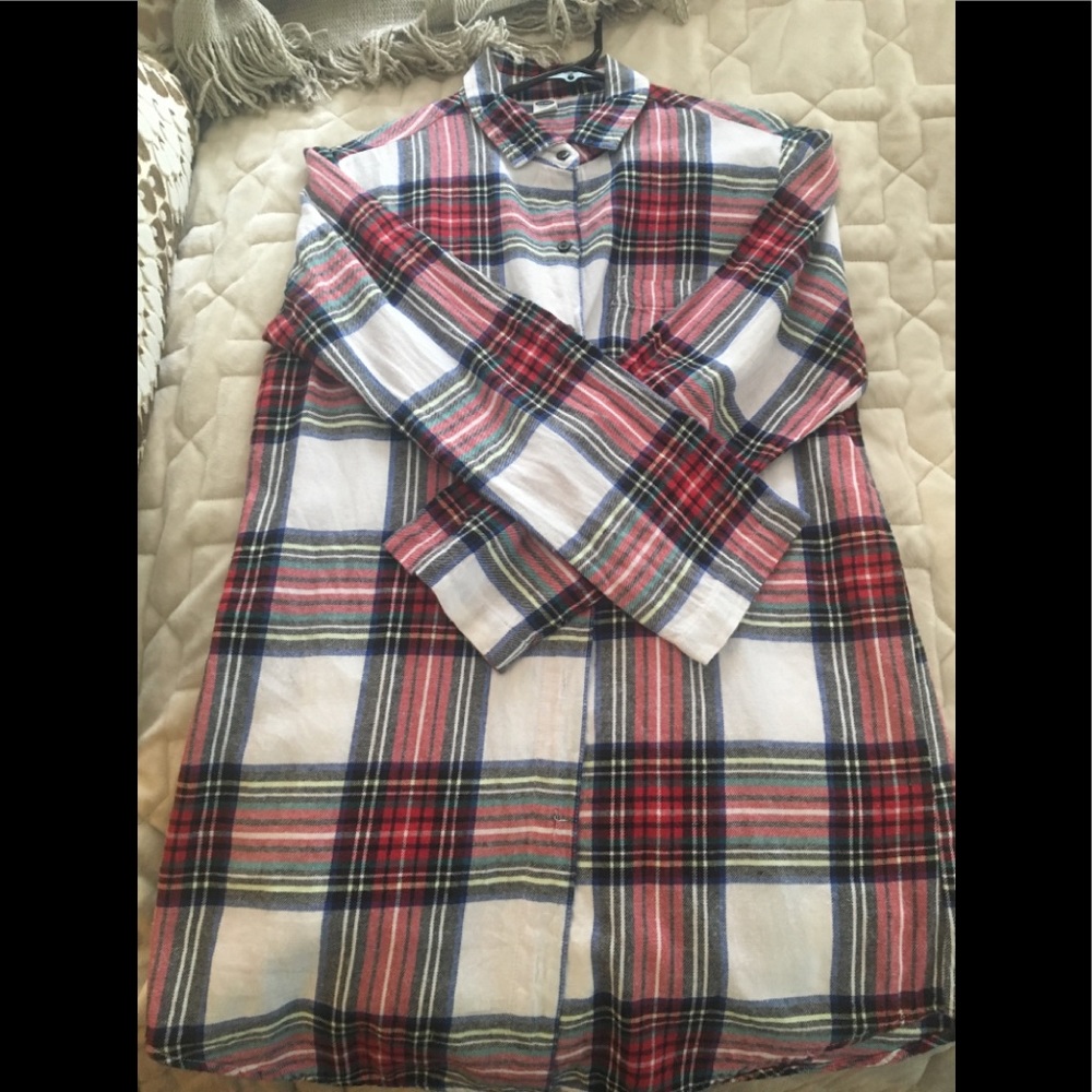 Flannel Tunic Length